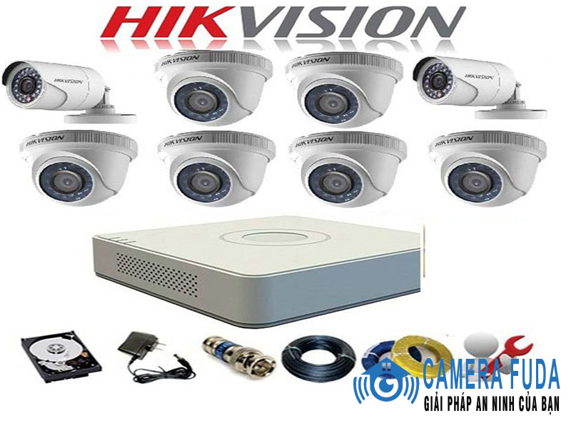 Thông tin về các mẫu trọn bộ camera Hikvision tại Camera FUDA